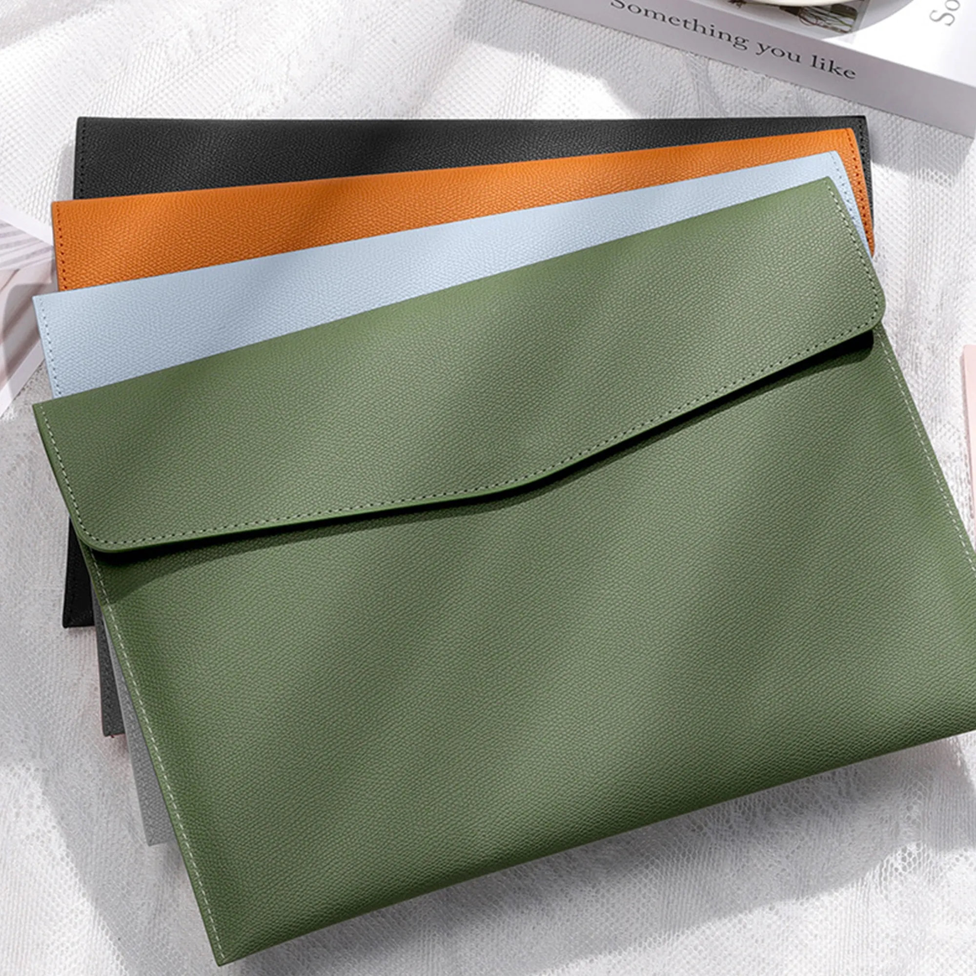 Leather Business Document Holder Free Shipping 4