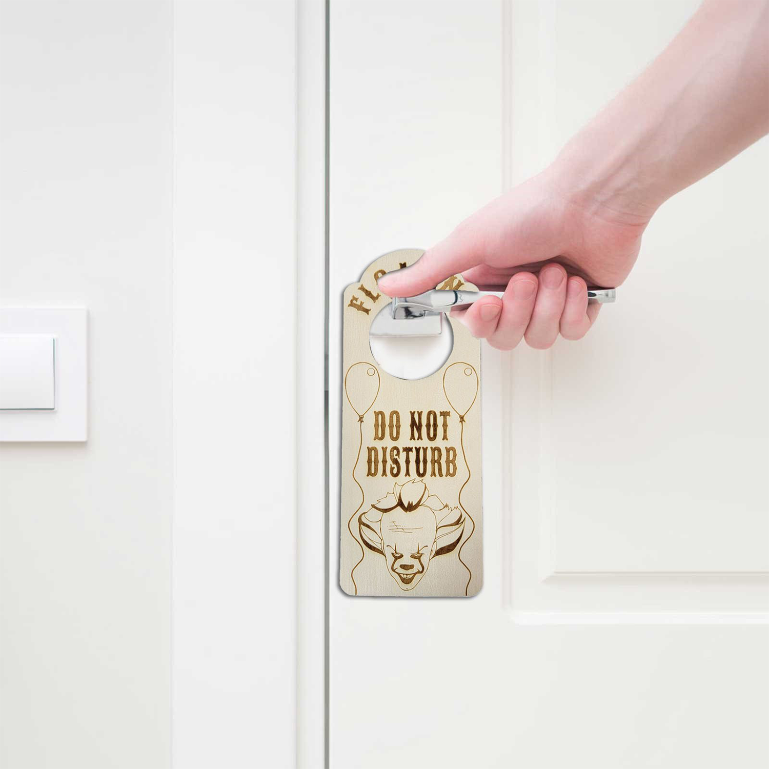 Hardwood Door Hanger 2