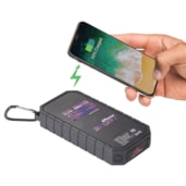High Sierra® IPX 5 Solar Fast Wireless Power Bank 81