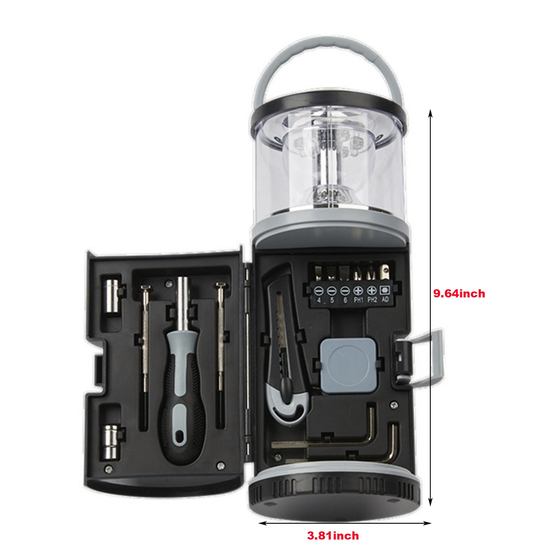 15 Pieces Camping Light Tool Set 2