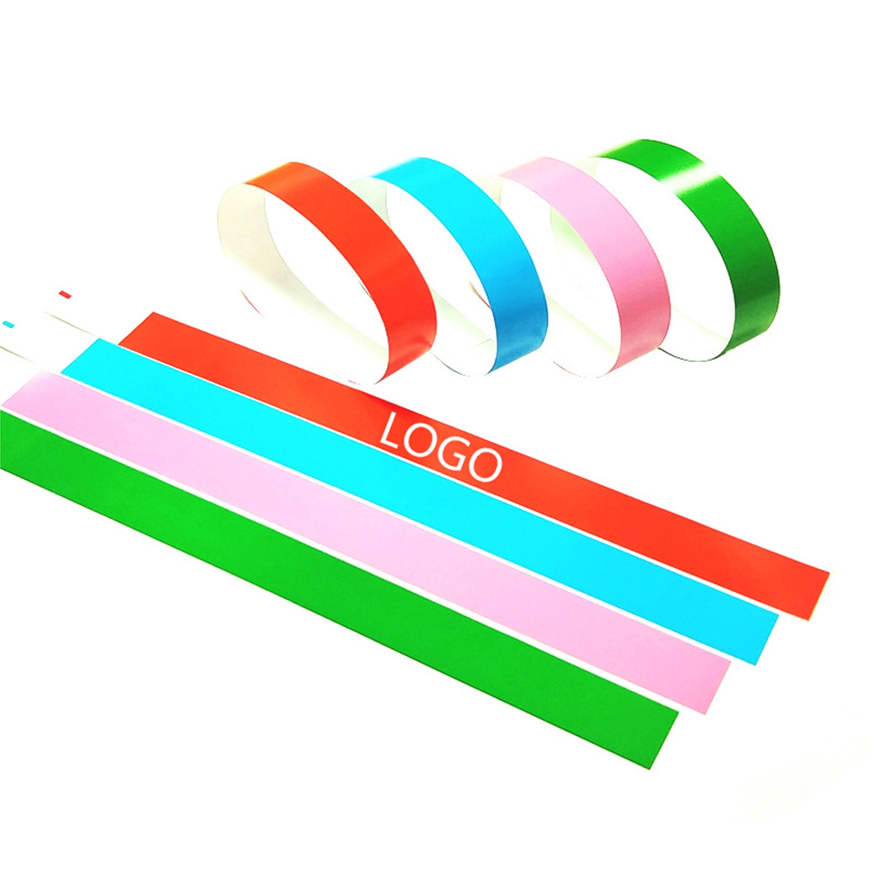 Colorful Tyvek Wristband Bracelets 2