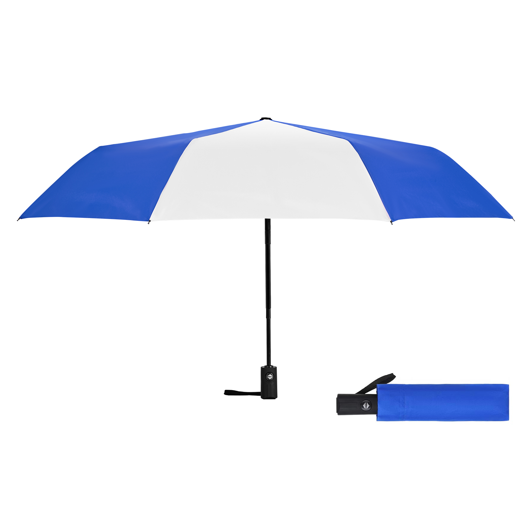 42'' Arc Auto Open+Close Telescopic Folding Umbrella 6