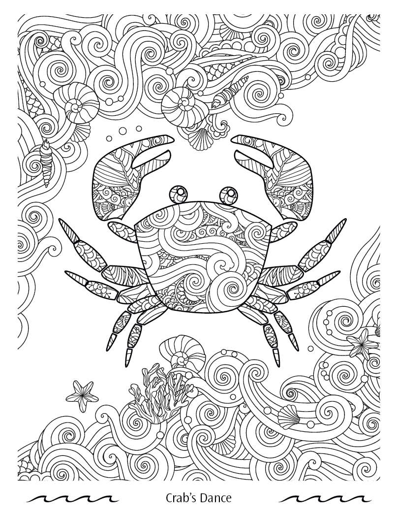 Good Value™ Oceans of Serenity Adult Coloring Book 7