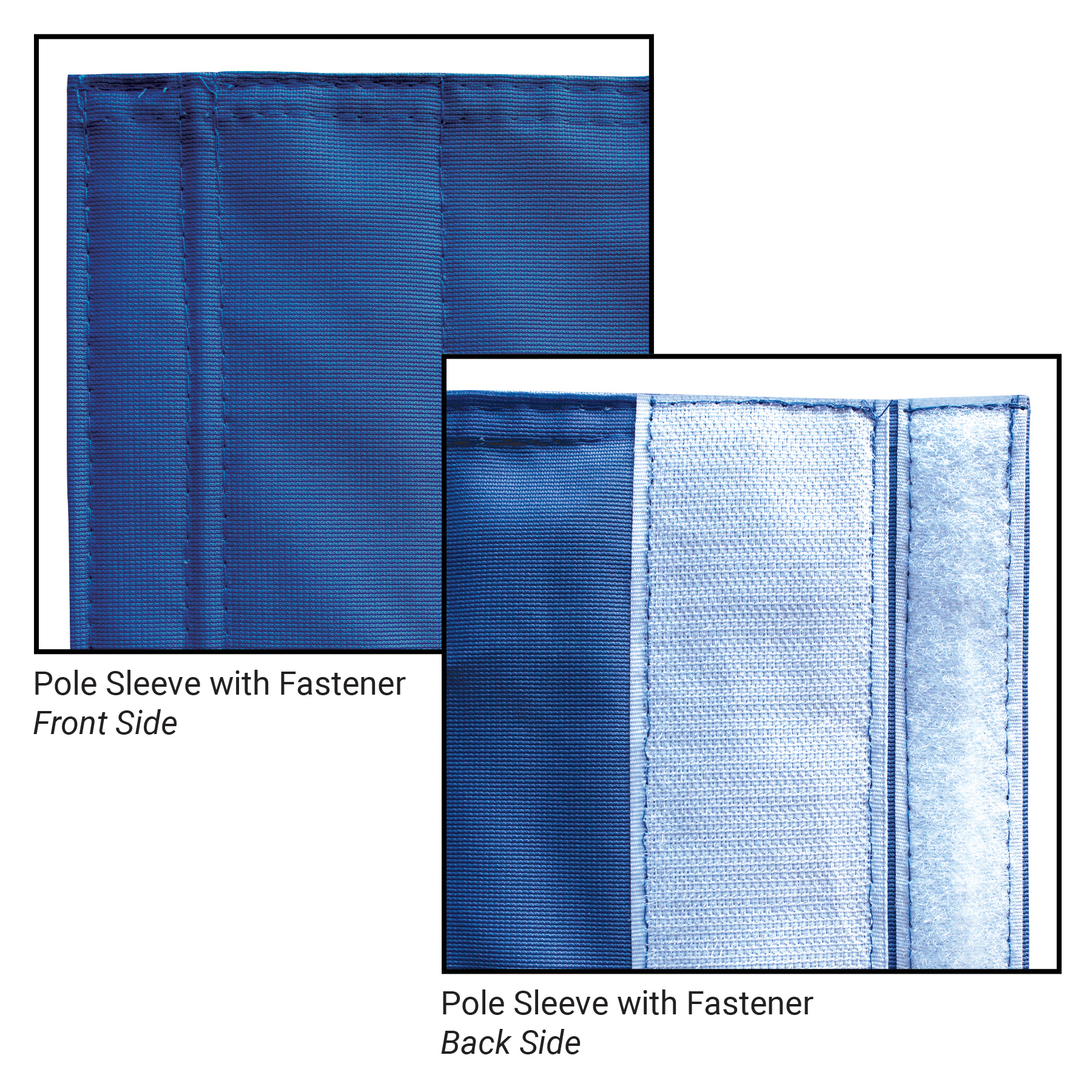 9" X 6" Double Sided Rectangle Ski Pole Flag 11