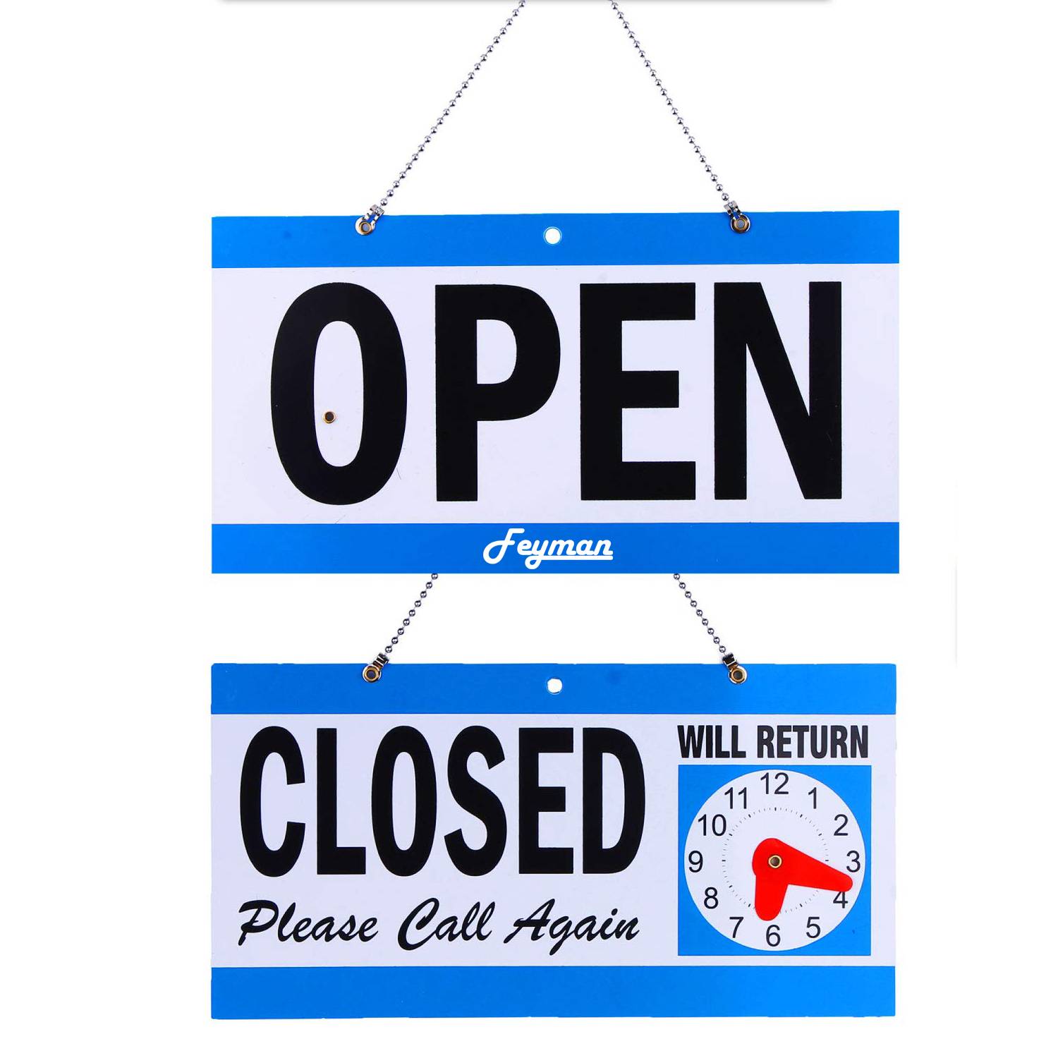 Plastic Business Hours Signs 4