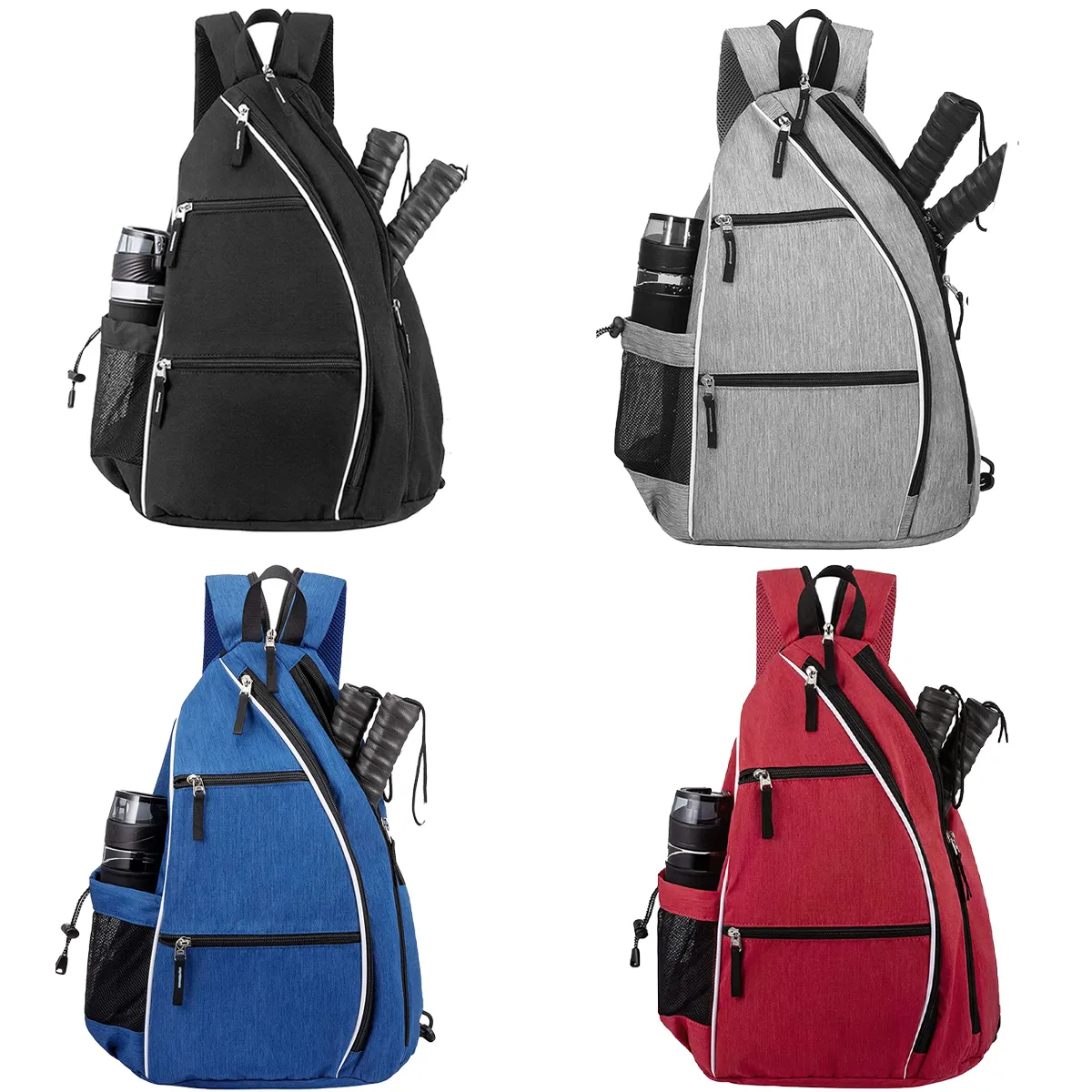 Multifunctional waterproof Paddle Shoulder Pickleball Bag 6