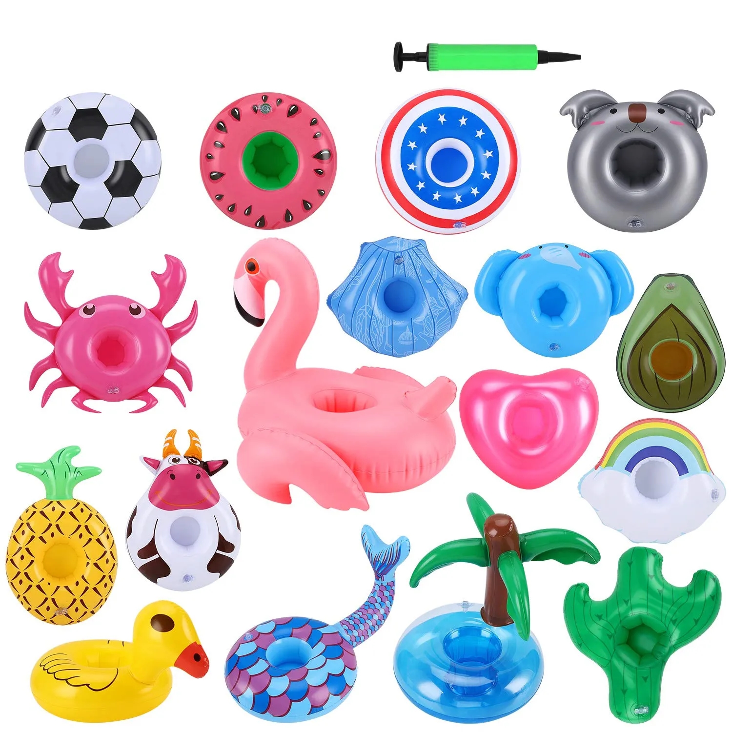 Inflatable Floating Drinking Holders 4