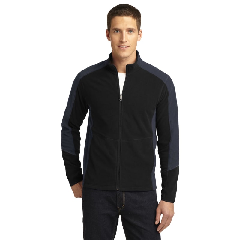 Port Authority Colorblock Microfleece Jacket. 9