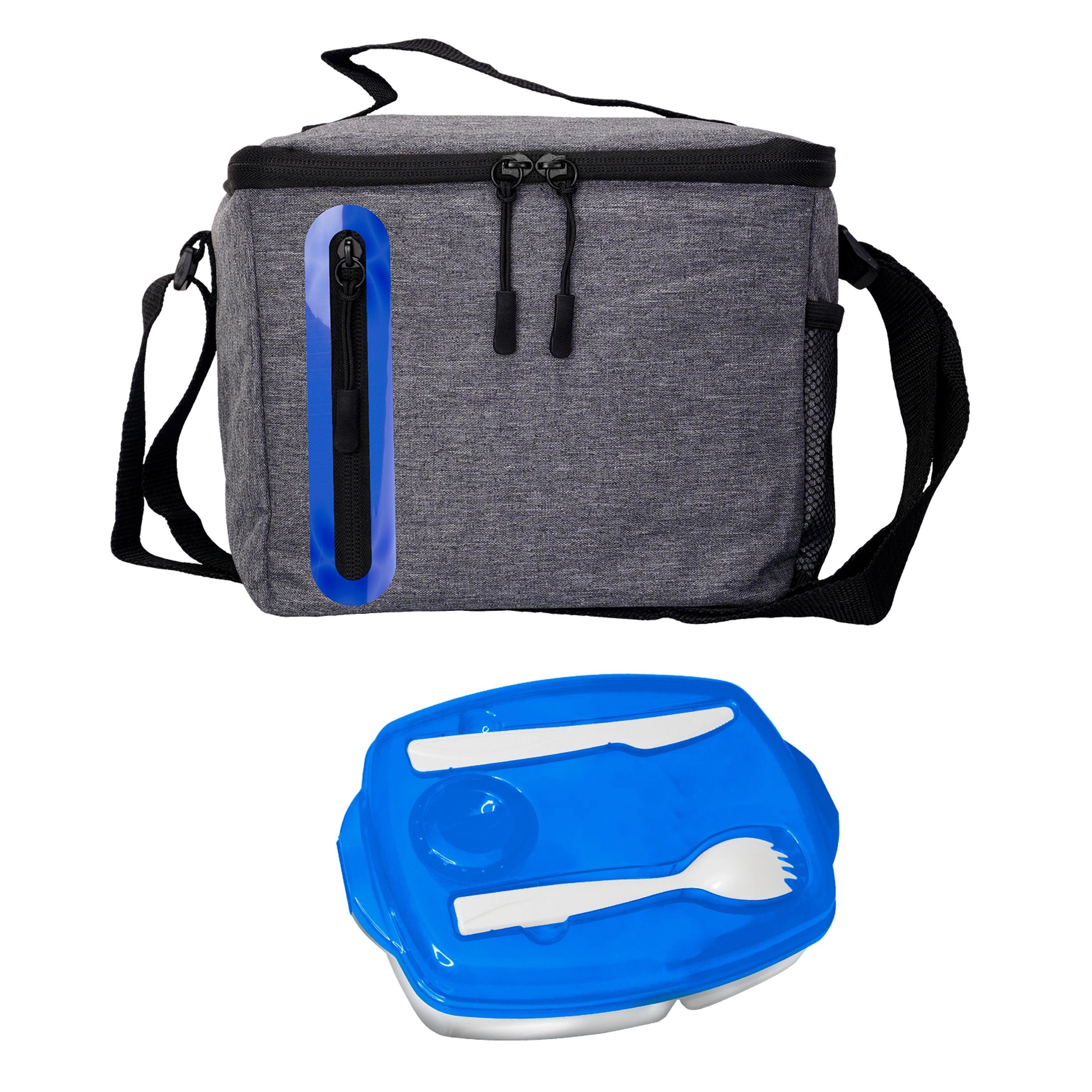 Locking Lid Oval Cooler Lunch Set 10