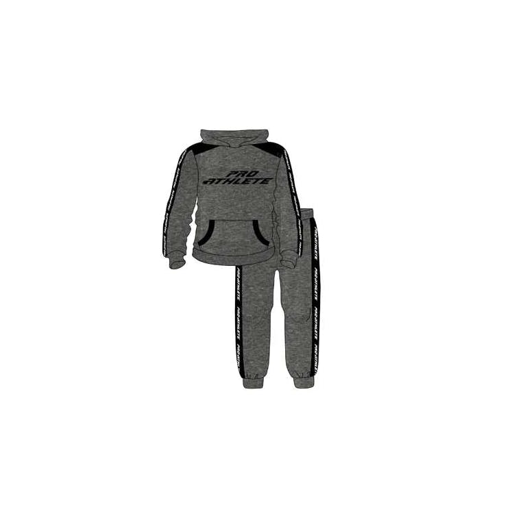 Boys' Fleece Jogger Set Gray 12-24m 2