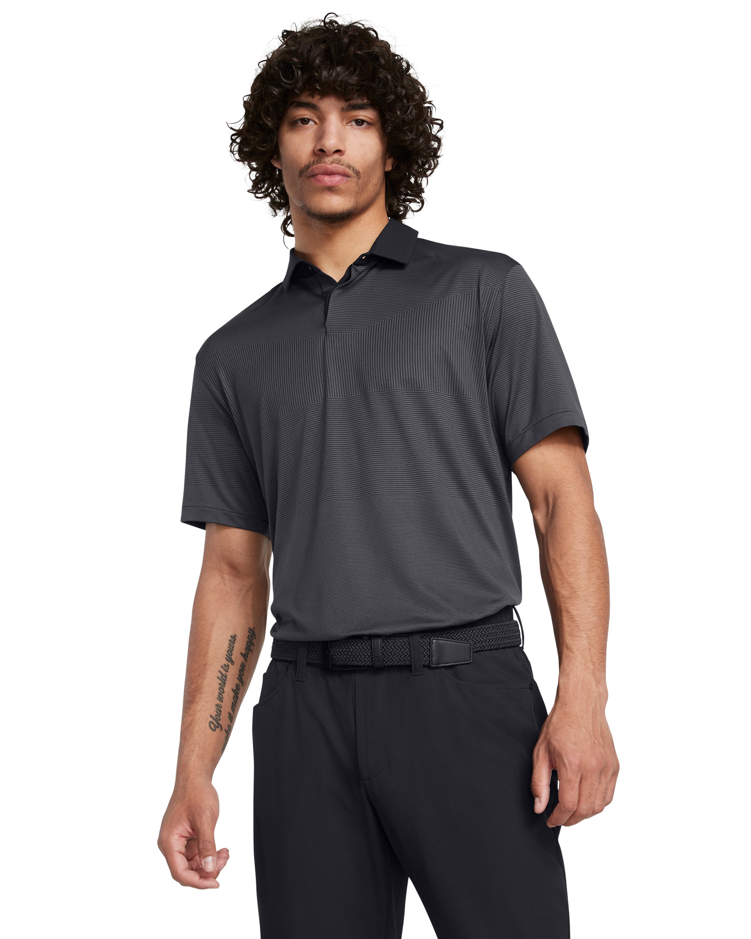 UA Tour Tips Jacquard Men's Polo 2