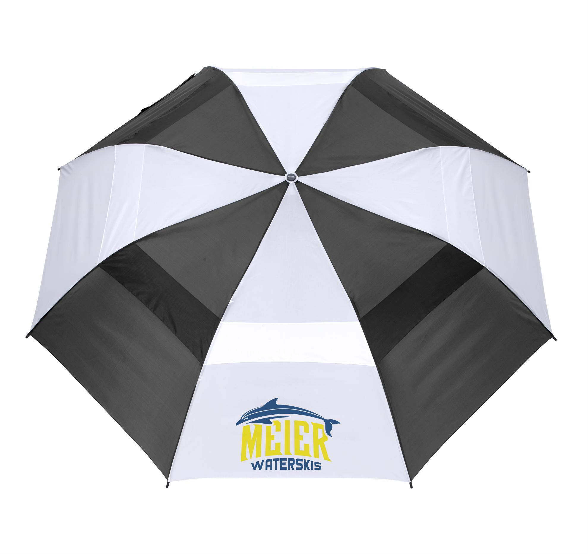 Shed Rain™ Windjammer® 58" Vented Wooden-Handled Auto-Open Jumbo Compact Umbrella 39