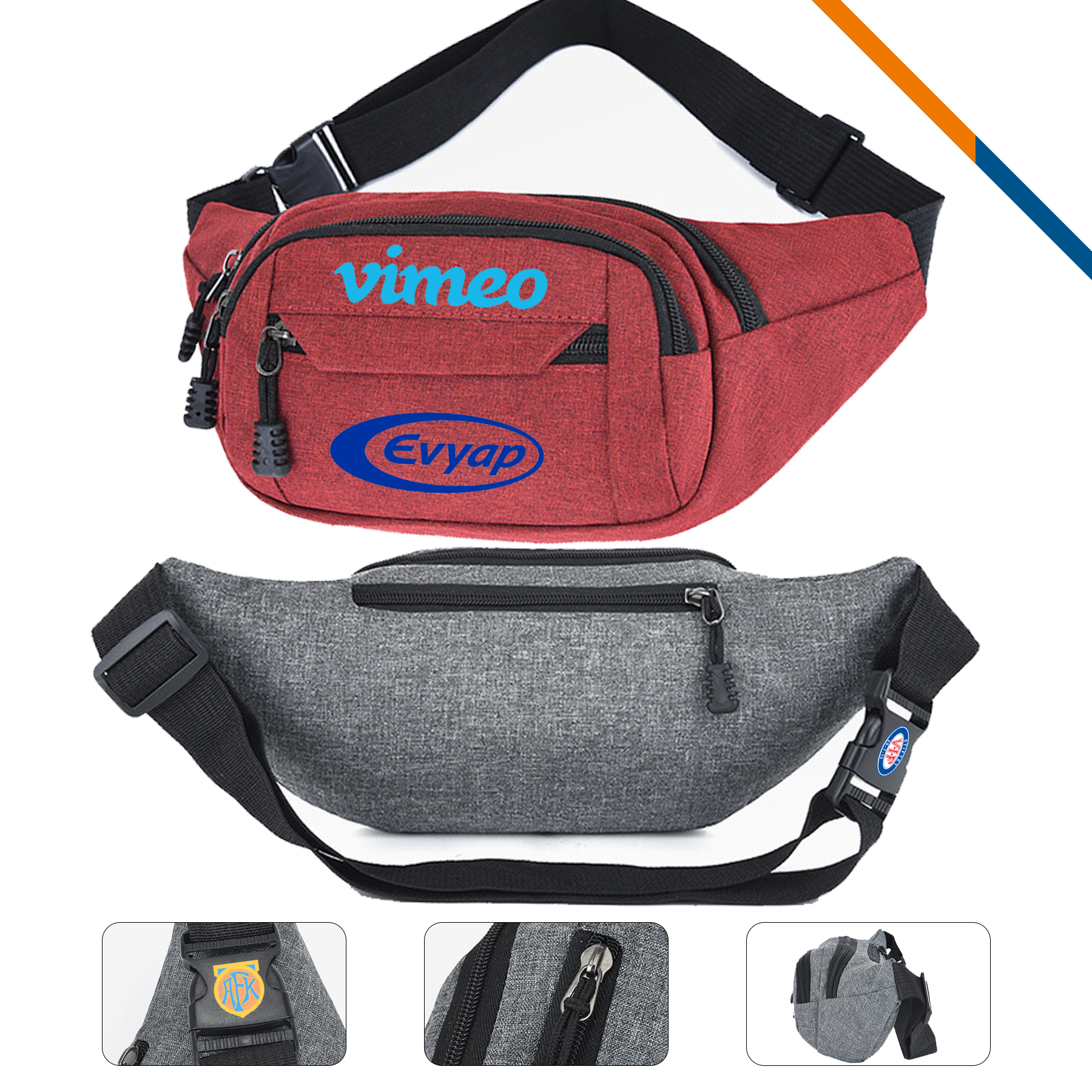 Fano Oxford Fabric Fanny Pack 10