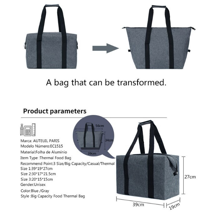 20L Big Size Cooler Tote Bag 3