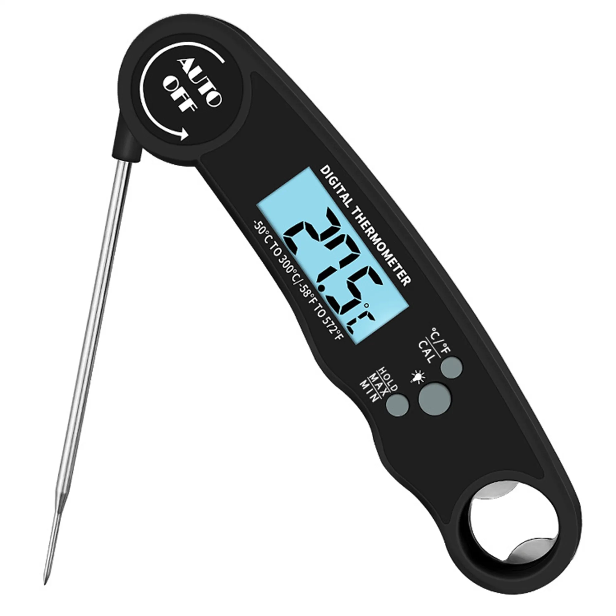 Digital Barbecue Thermometer Folding Probe 4