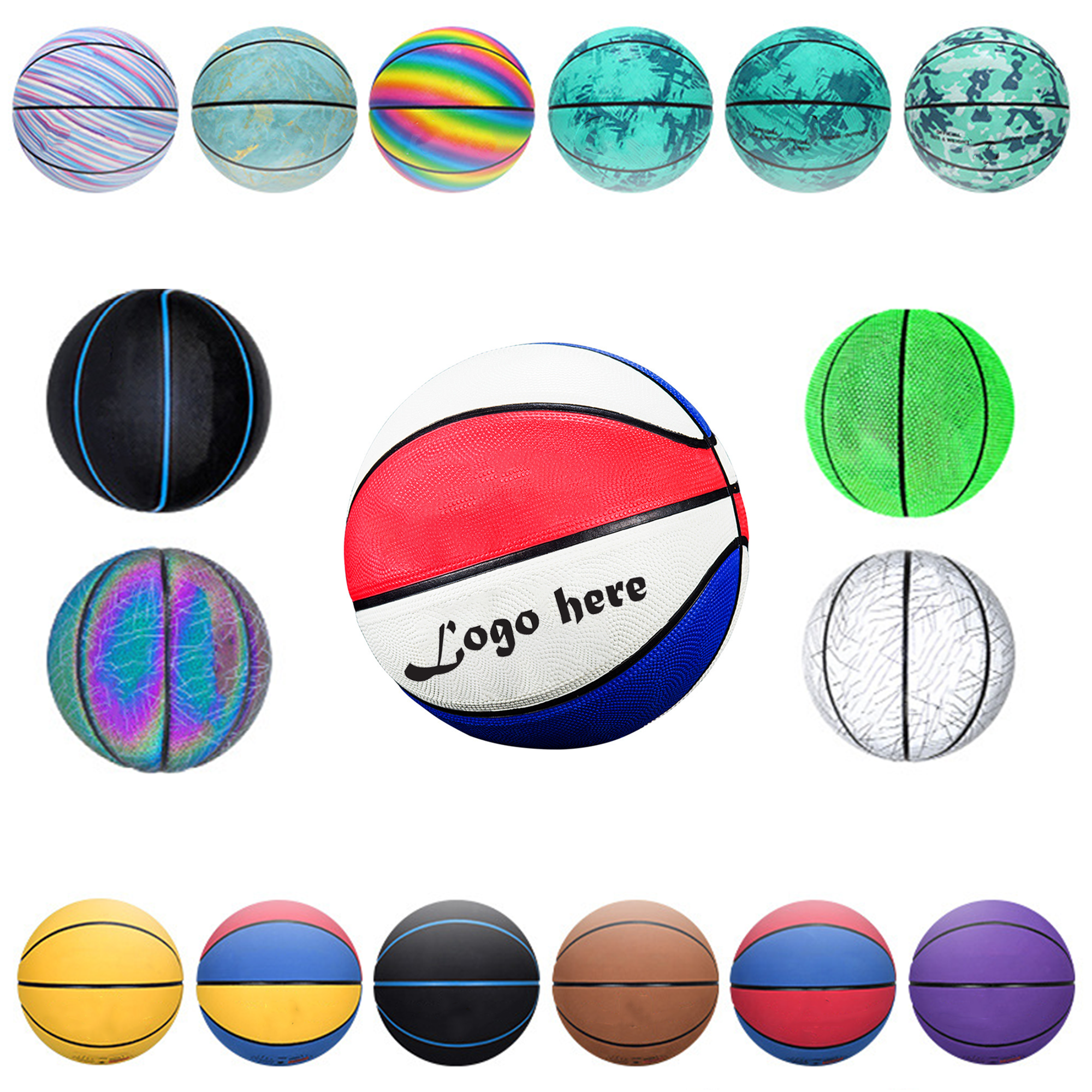 Kids' Rubber Basketball 2