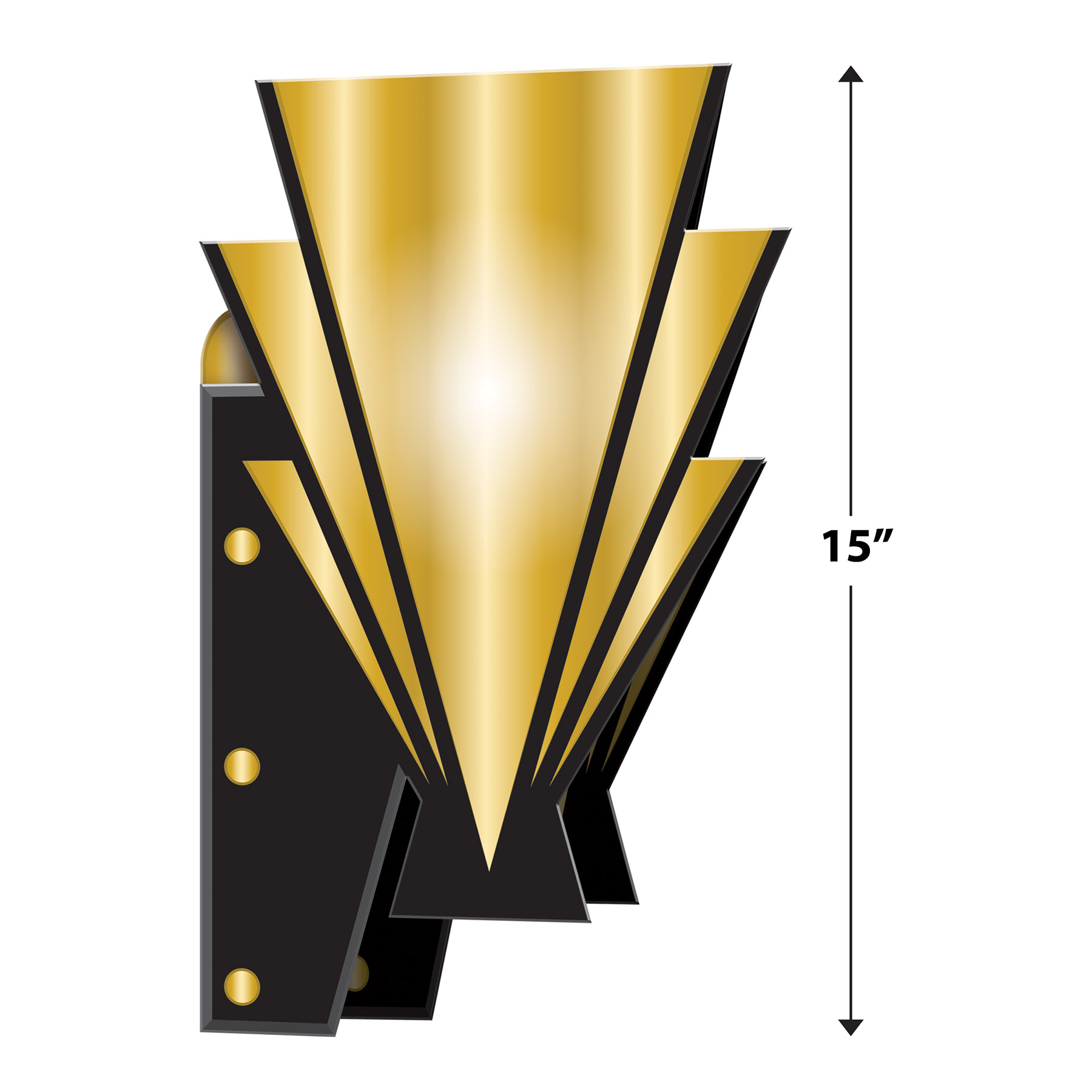 3-D Great 20's Wall Sconces 3
