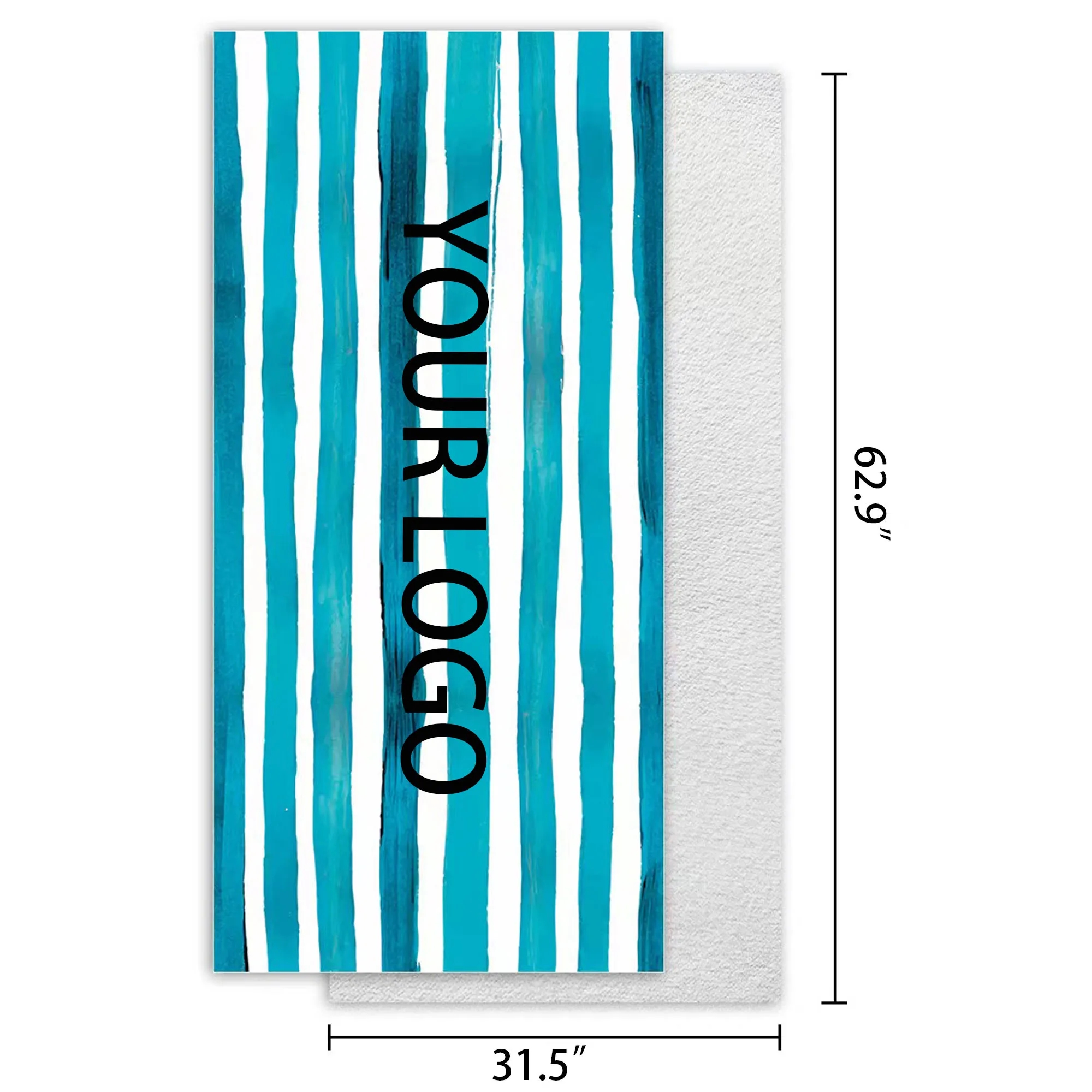 60"x30" Polyester Beach Towel 3