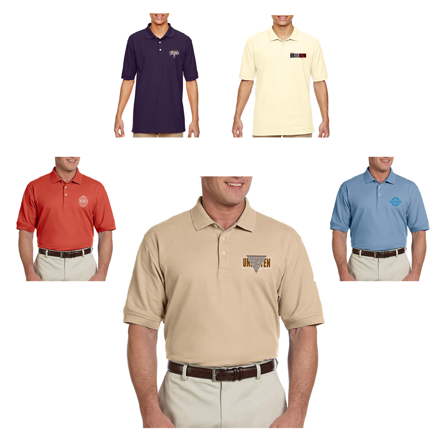 Devon & Jones Men's Short-Sleeve Polo Shirts 13