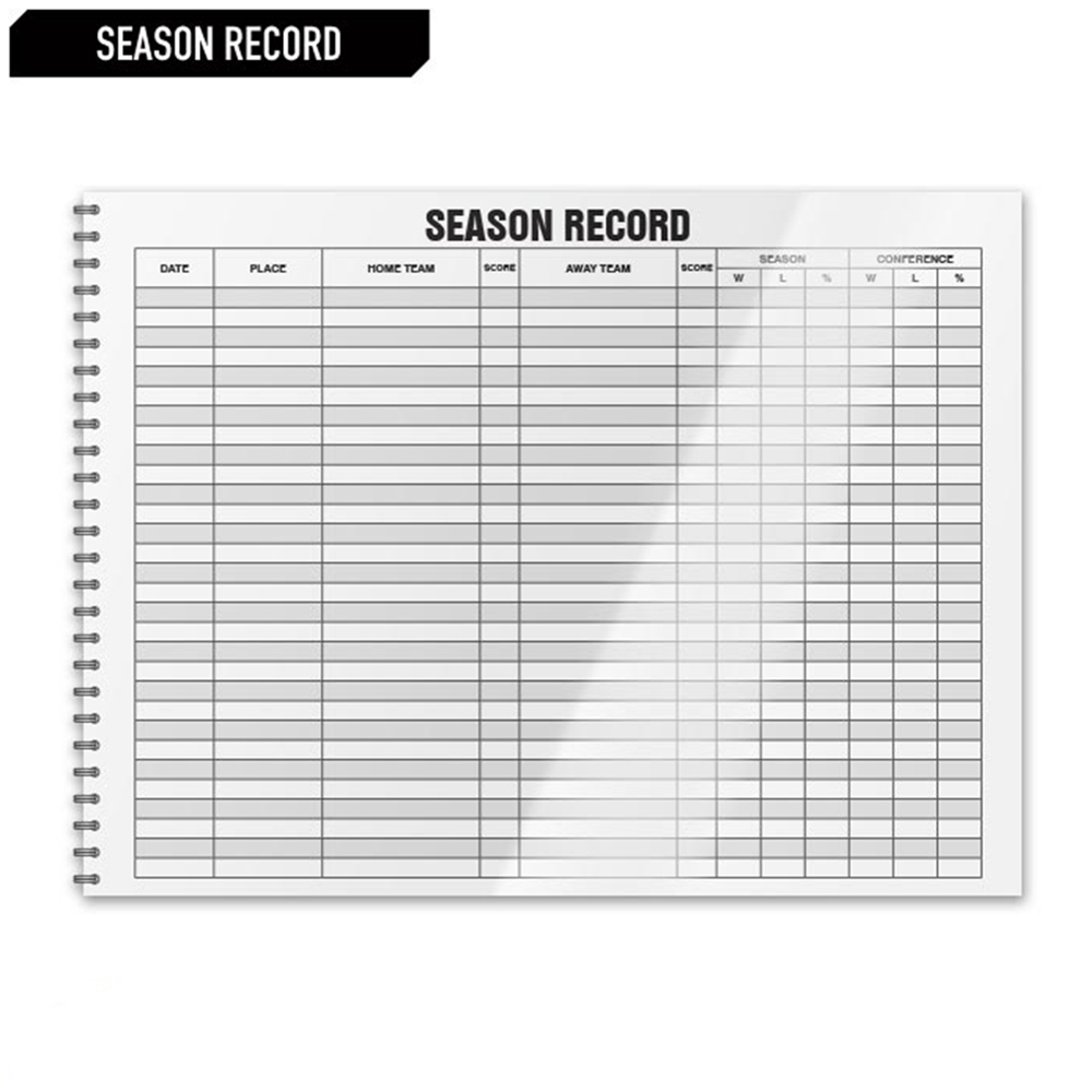 Basketball Scorebook 3