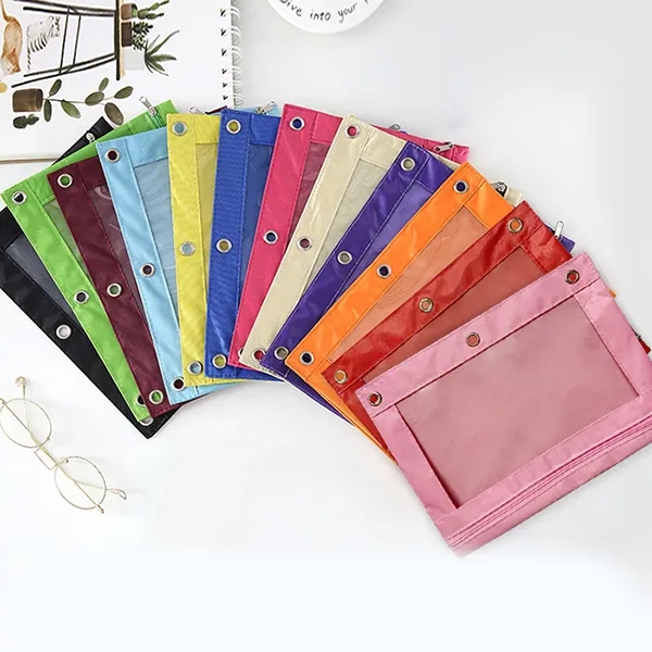 10x7 Pencil Pouch With PVC Window 1