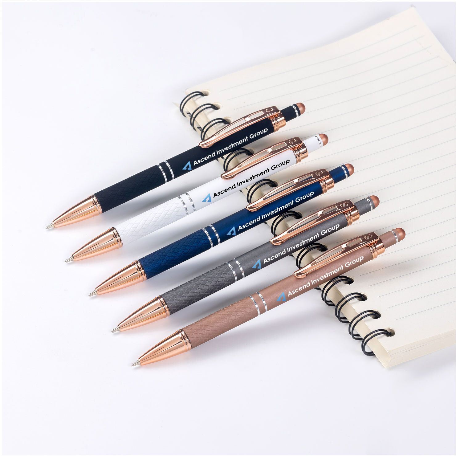 FULL COLOR CROSSGATE STYLUS  PEN - ROSE GOLD