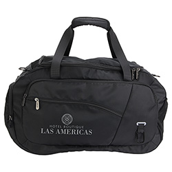 AeroLOFT® Jet Black Weekender Duffel 12