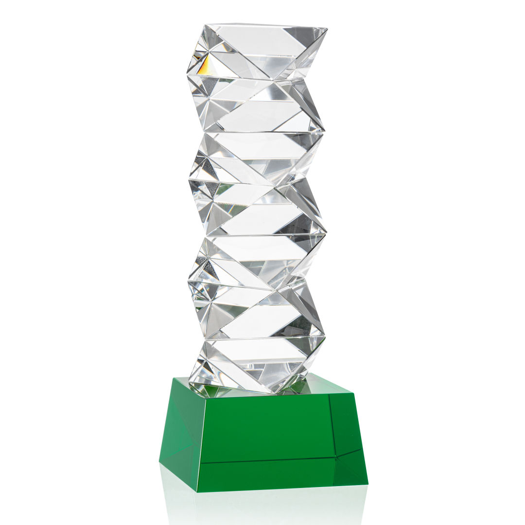 Callucci VividPrint™ Award on Robson Base - Green 8