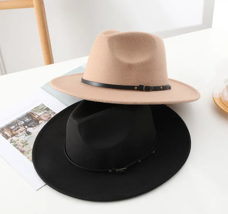 Womens Classic Wide Brim Floppy Panama Hat 2