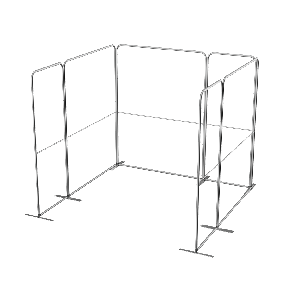 NEW MagLock U-Shape Fabric Display Kit C - 9'x 9' x6.5'h 4