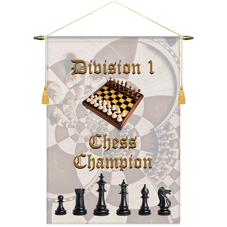 22" x 30" Podium Banner, Straight Cut/ No Fringe 2