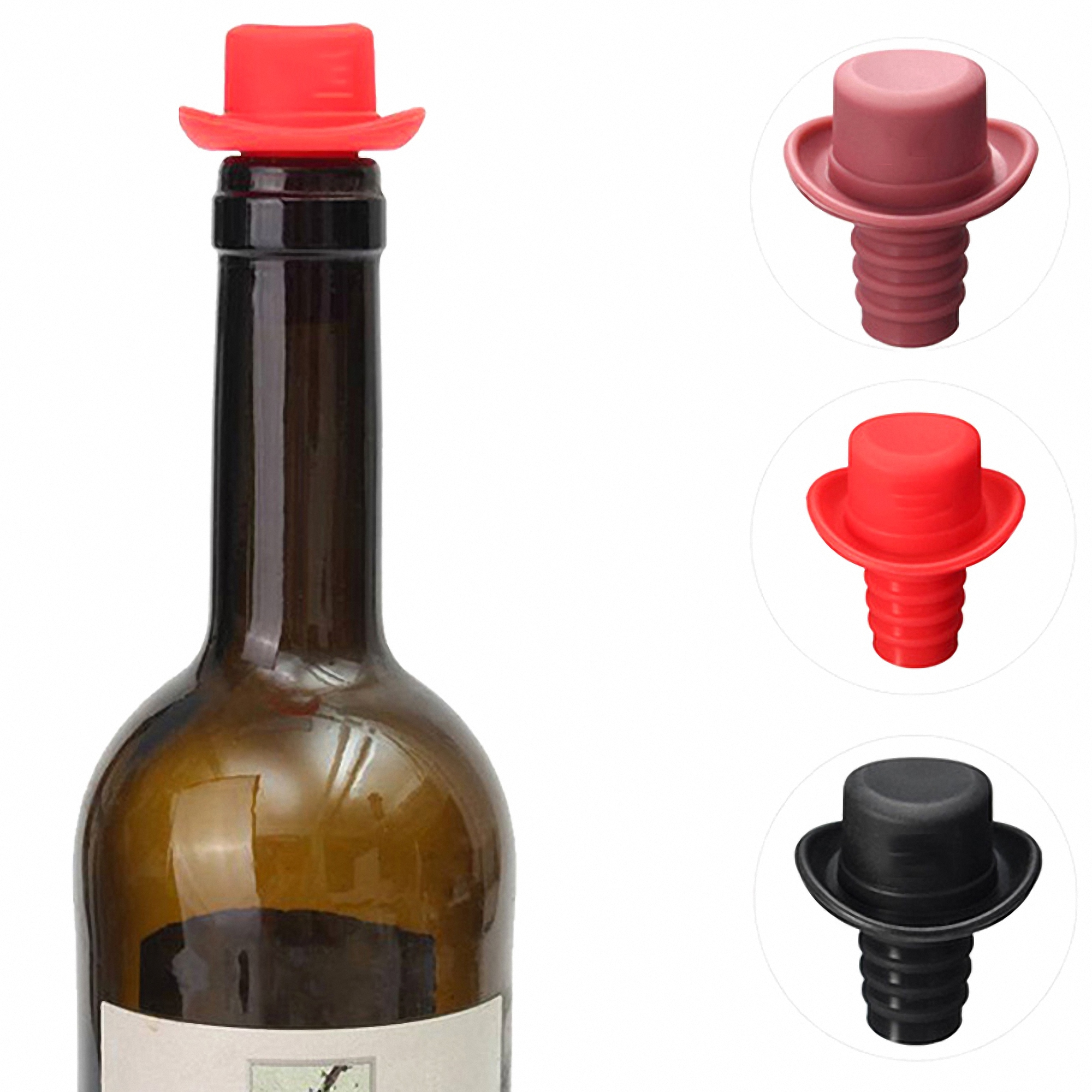 Reusable Silicone Bottle Caps 2