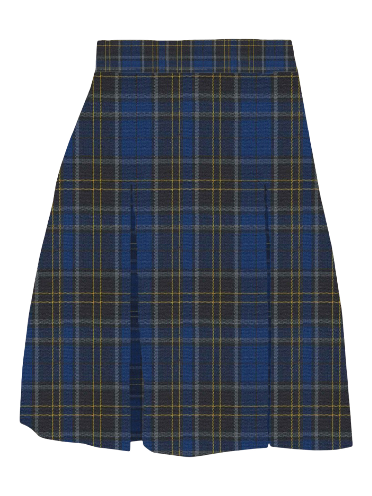 A+ Uniforms - Girls' Model 34 Polyester Plaid Skirt 14