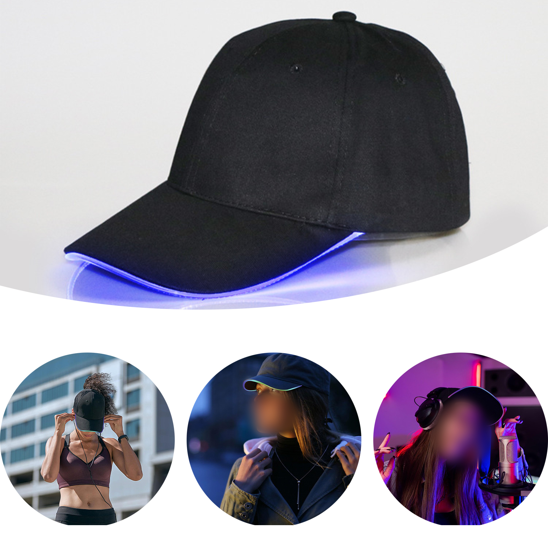 Glow in The Dark Hat 2