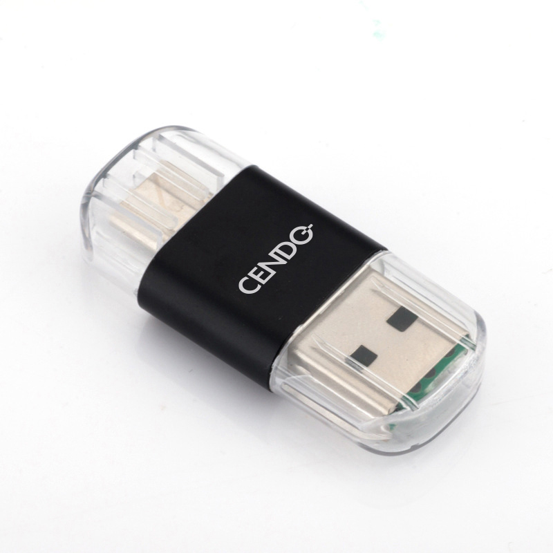 MicroSD Card Reader with Type-C and USB-A 28