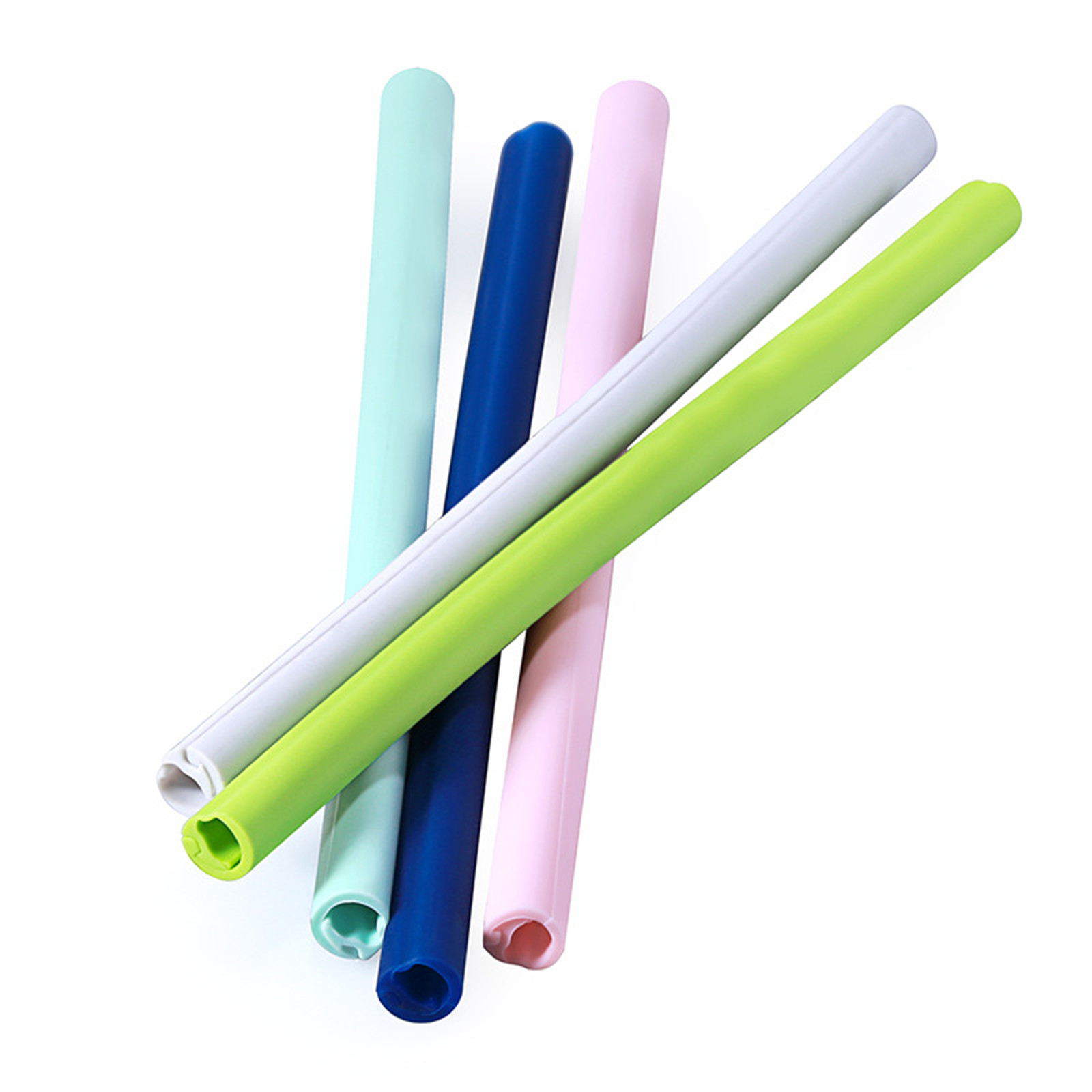 Detachable reusable silicone drink straw 6