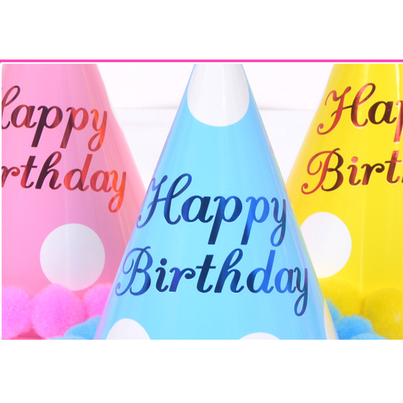 Birthday Party Kids Game Hat & Cake Celebration Decoration 7