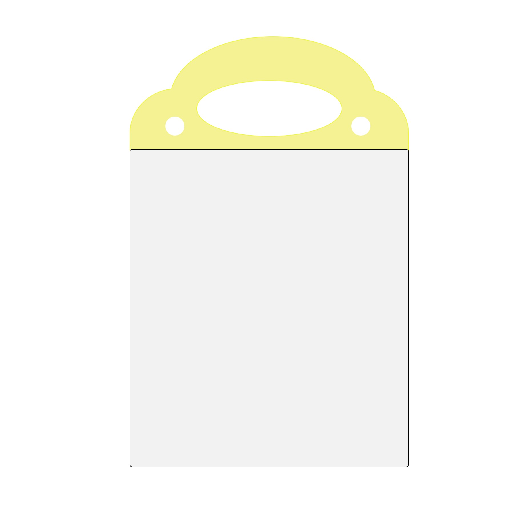 Colorful Handle Pvc Storage Bag 2