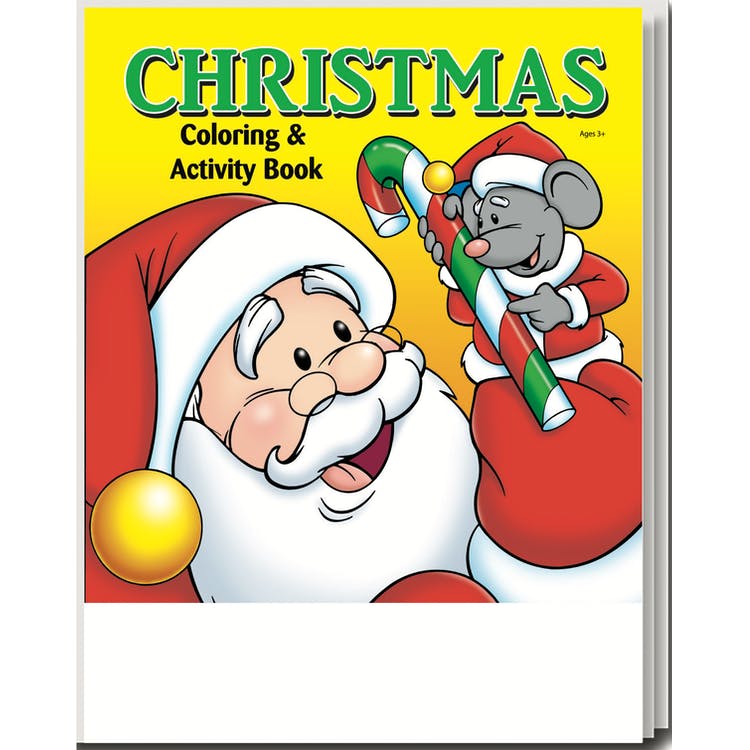 Christmas Coloring & Activity Books - 16 Pages Ages 3-11 2
