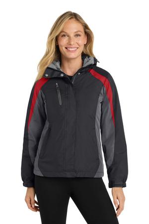 Port Authority Women's Colorblock 3-in-1 Jacket. L321 8