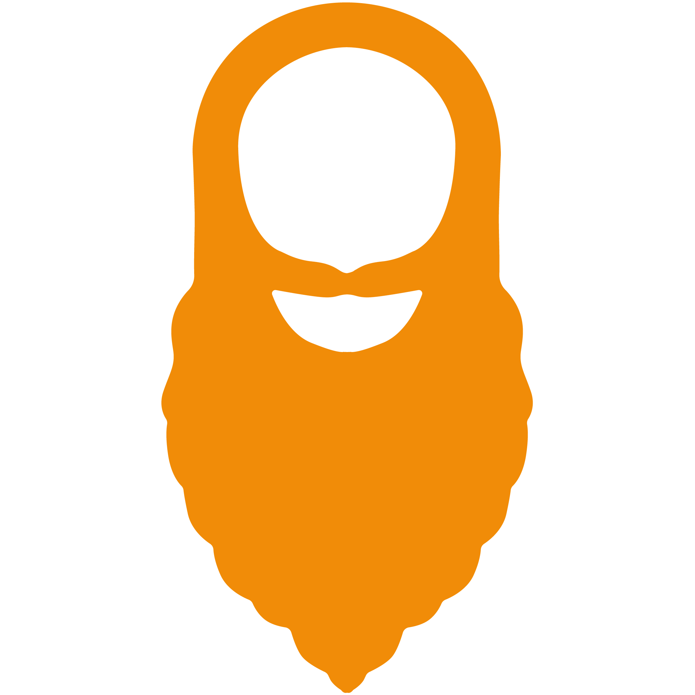 Foam Long Beard Pullover 25