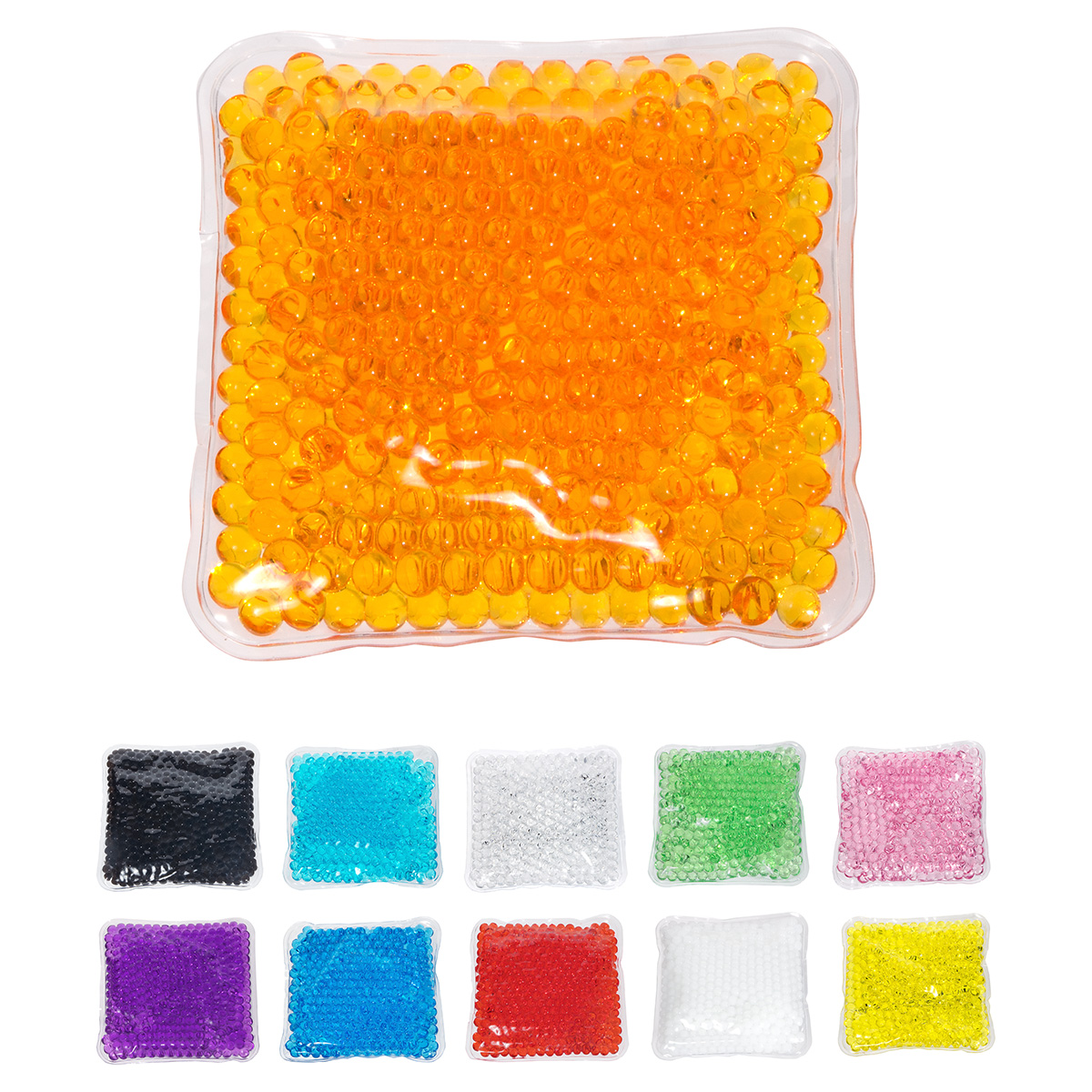 Full-Color Square Aqua Pearls™ Hot/Cold Pack 23