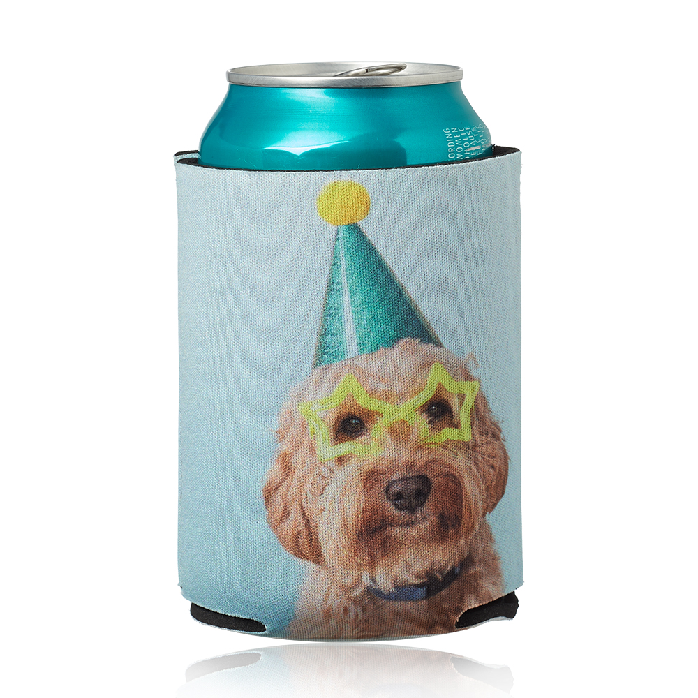 Full Color Collapsible Neoprene Can Cooler Holder 3