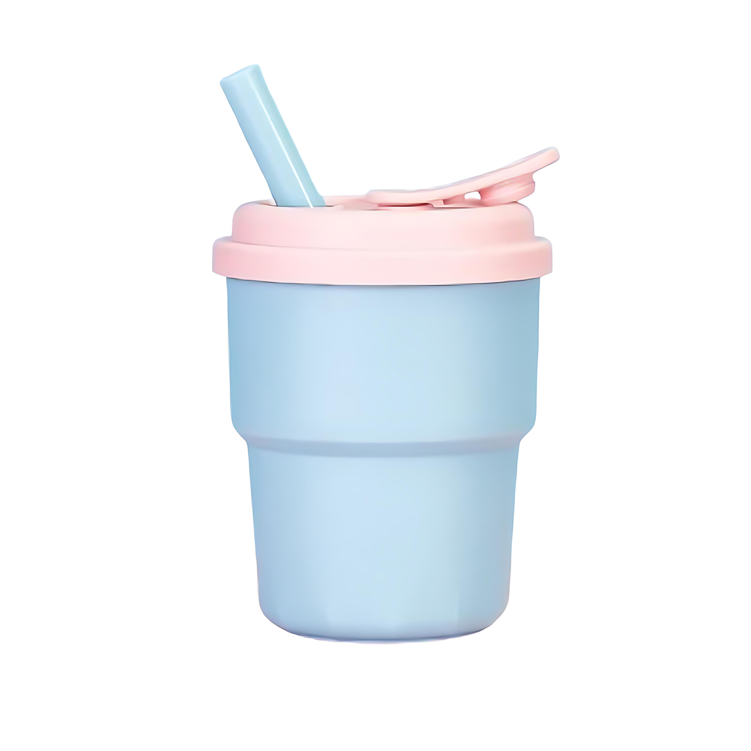 12oz Children's Silicone Straw Cup 3