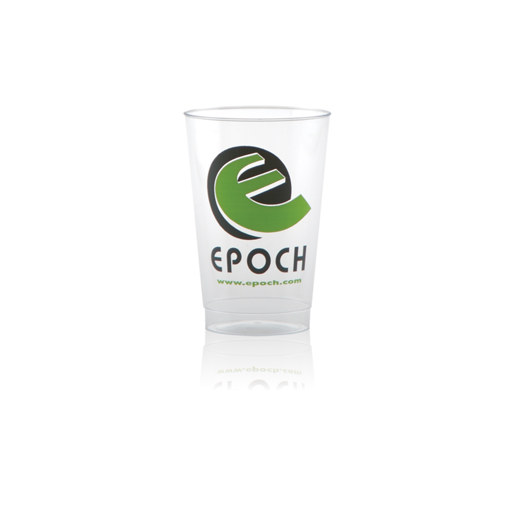 12 oz Hard Plastic Smooth Cup Clear Tradition Print 3