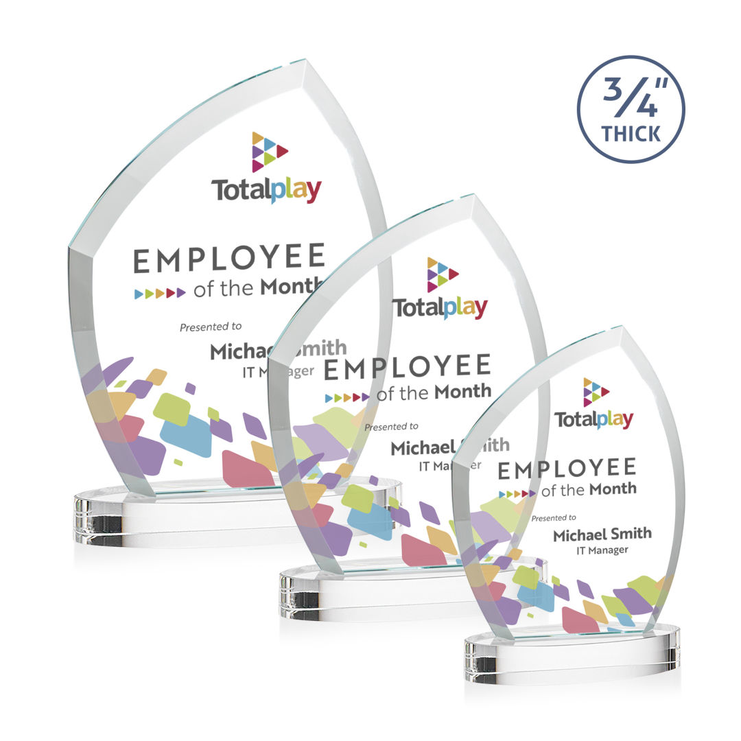 Daltry VividPrint™ Award on Alberton Base - Black