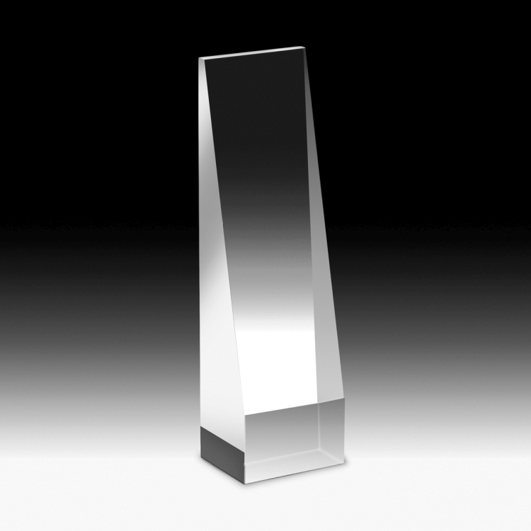Screen Printed Angled Obelisk Award (9") 6