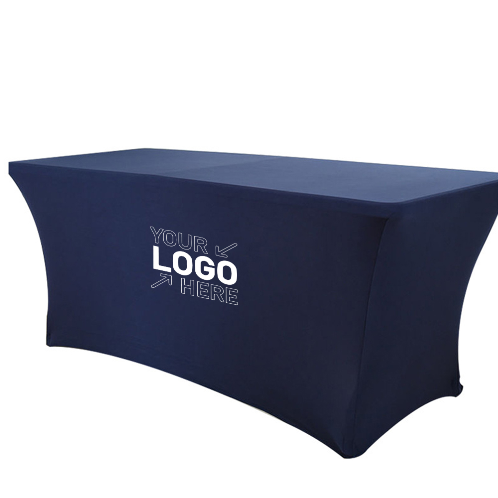 6ft Tablecloth Rectangular Spandex Table Cloth Fitted Cover 3