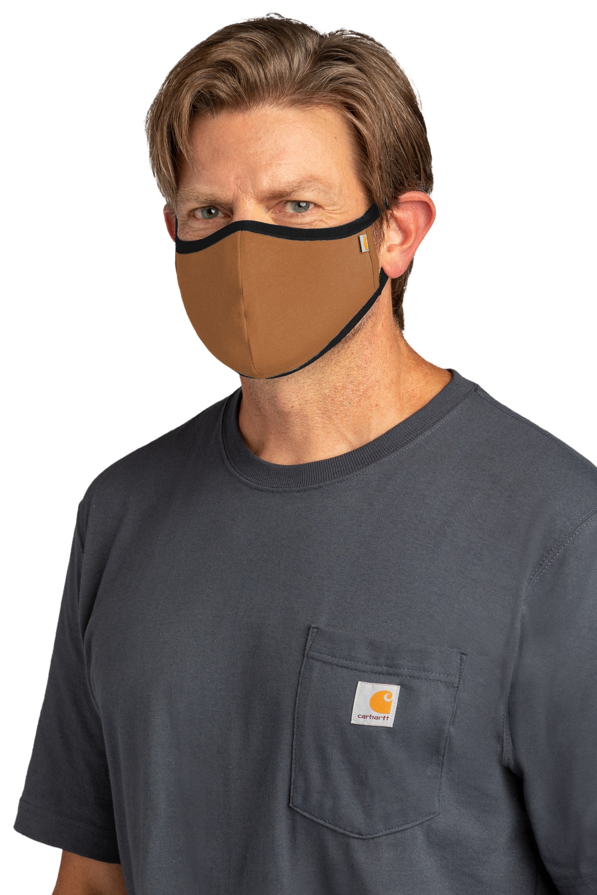 Carhartt Cotton Ear Loop Face Mask (3 pack) CT105160 1