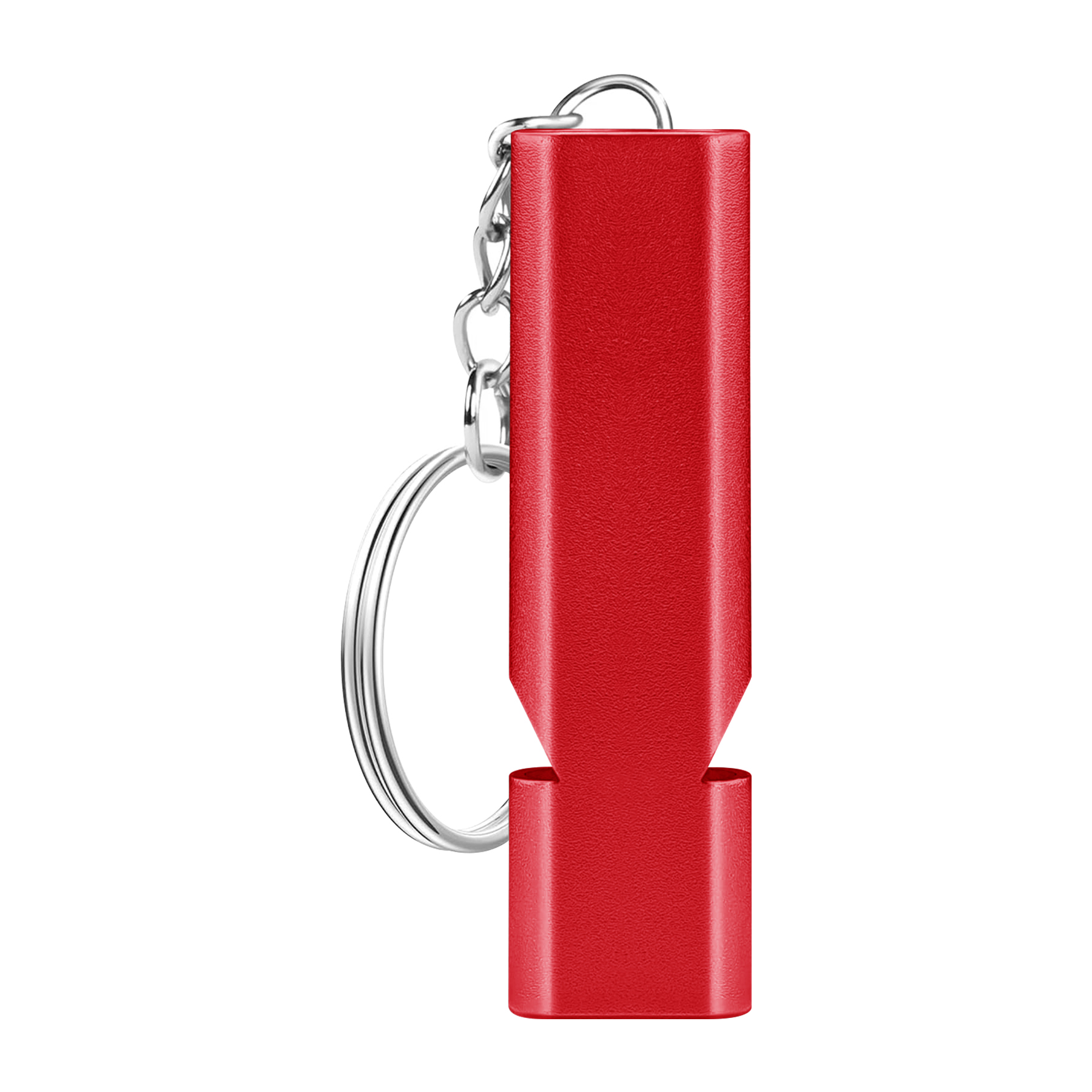 Aluminum Alloy Safety Whistle Keychain 2